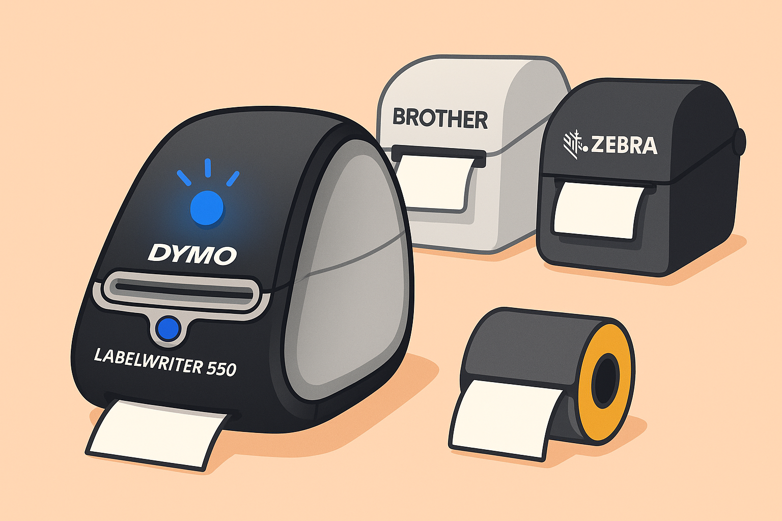 Le voyant de l'imprimante Dymo clignote ? Voici pourquoi