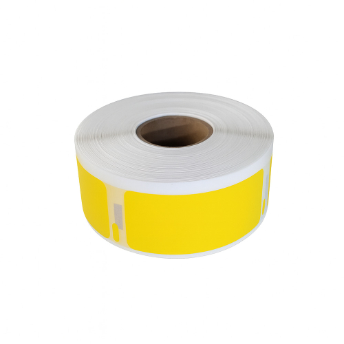 Étiquettes jaunes compatibles Dymo 11352, 25 x 54 mm, 500 étiquettes