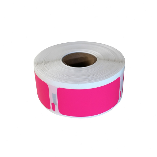 Étiquettes roses compatibles Dymo 11352, 25 x 54 mm, 500 étiquettes
