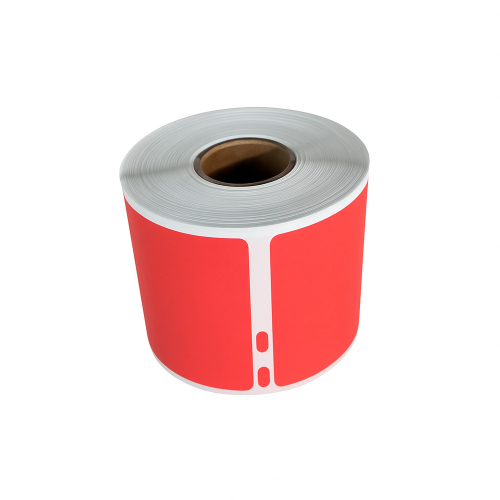 Étiquettes rouges compatibles Dymo 99014, 101 x 54 mm, 220 étiquettes