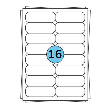 Étiquettes en planches A4