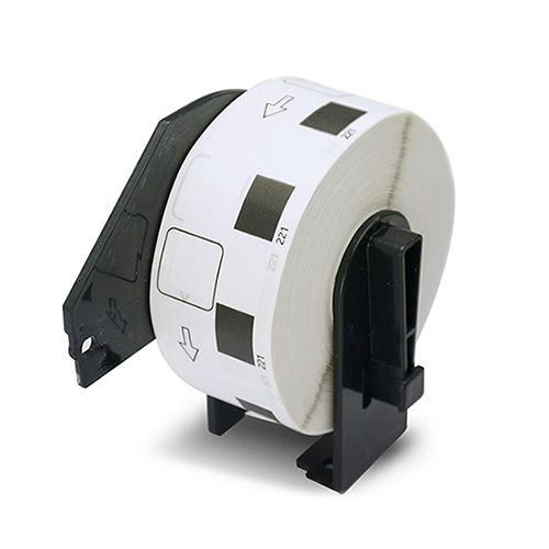 Étiquettes compatibles Brother DK-11221, 23 x 23 mm, 1000 étiquettes