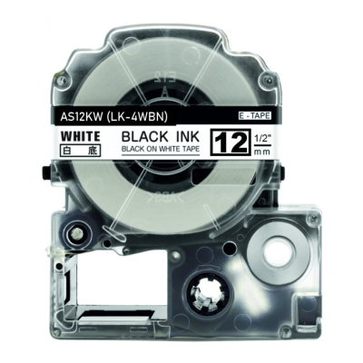 Ruban compatible Epson LK-4WBN