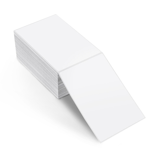 Étiquettes d'expédition pliées en accordéon, 100 x 150 mm, 500 étiquettes