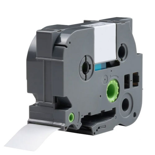 Ruban à lettres compatible Brother TZe-154, doré sur transparent, 24 mm